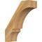 Ekena Millwork 6"W x 16"D x 20"H Balboa Rough Sawn Knee Brace, Western Red Cedar BRC06X16X20BOA00RWR - alternate 1